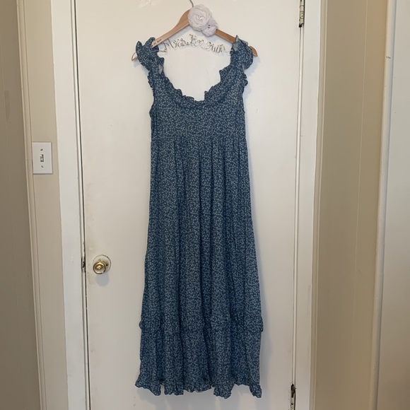 Hatch The Rafaela Blue Maxi Dress - Picture 2 of 6